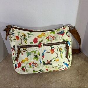 Bueno Nature Shoulder Bag - Cream and Brown